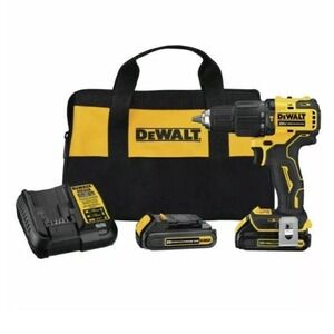 DEWALT DCD771C2 20V MAX Li-Ion 1/2 in. Cordless Drill/Driver Kit (1.3 Ah) Open B